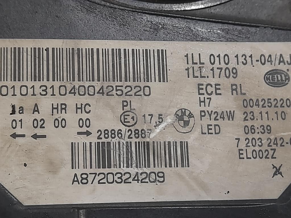 Proiettore ANT DX 1LL01013104 Bmw Serie 5 F11 Touring 2010