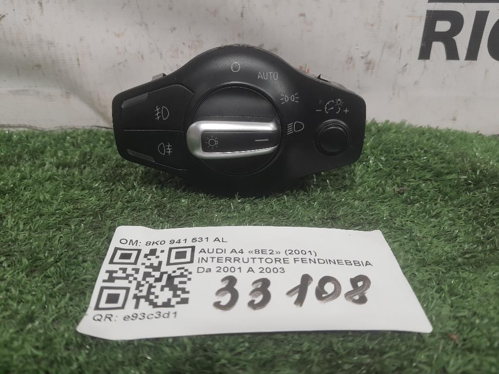 Interruttore Fendinebbia 8K0 941 531 AL Audi A4 8E2 2001