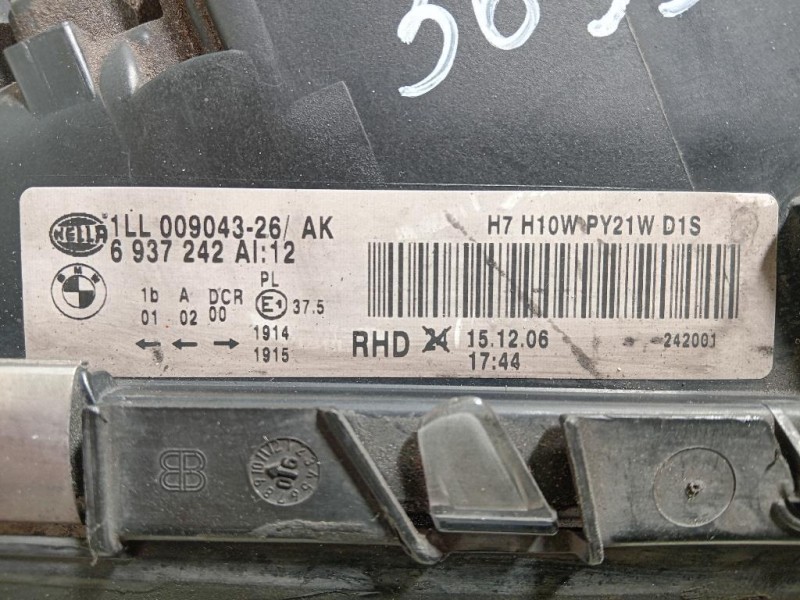 Proiettore ANT DX 1LL009043-26 Bmw Serie 7 E66 2003