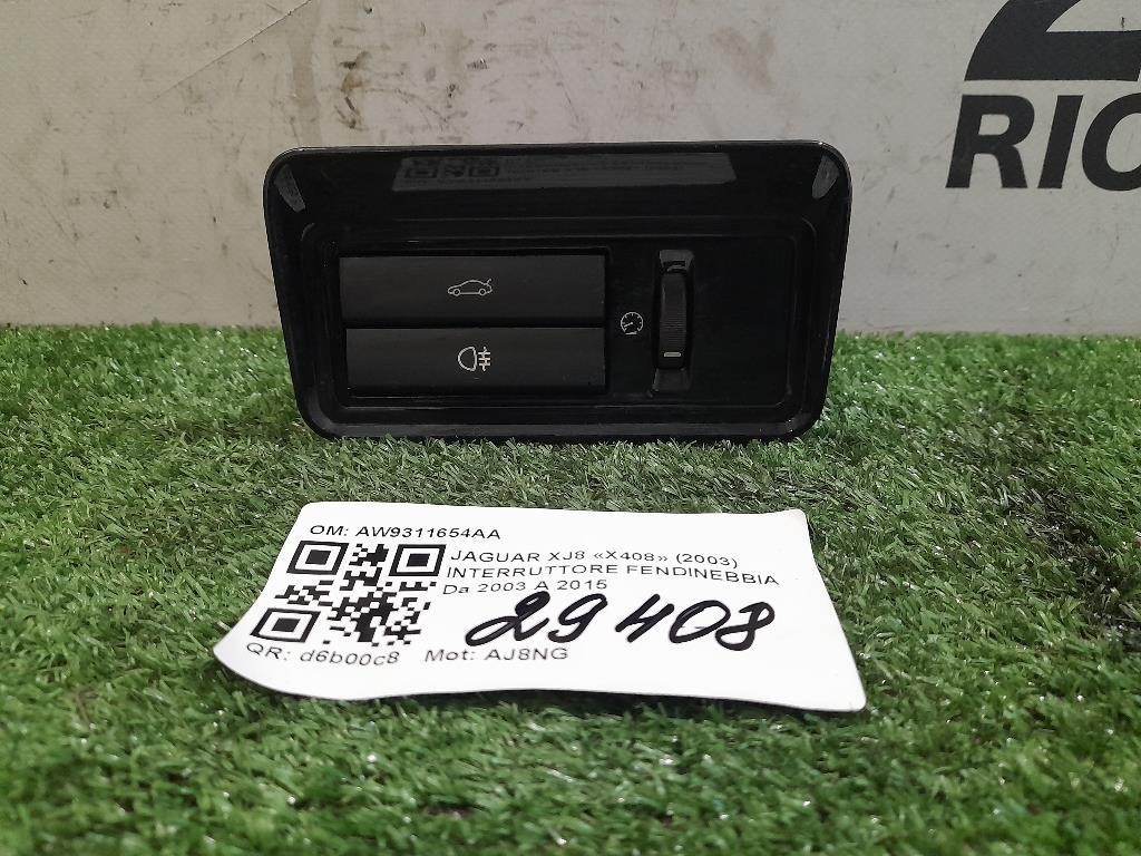 Interruttore Fendinebbia AW9311654AA Jaguar XJ8 X408 2003