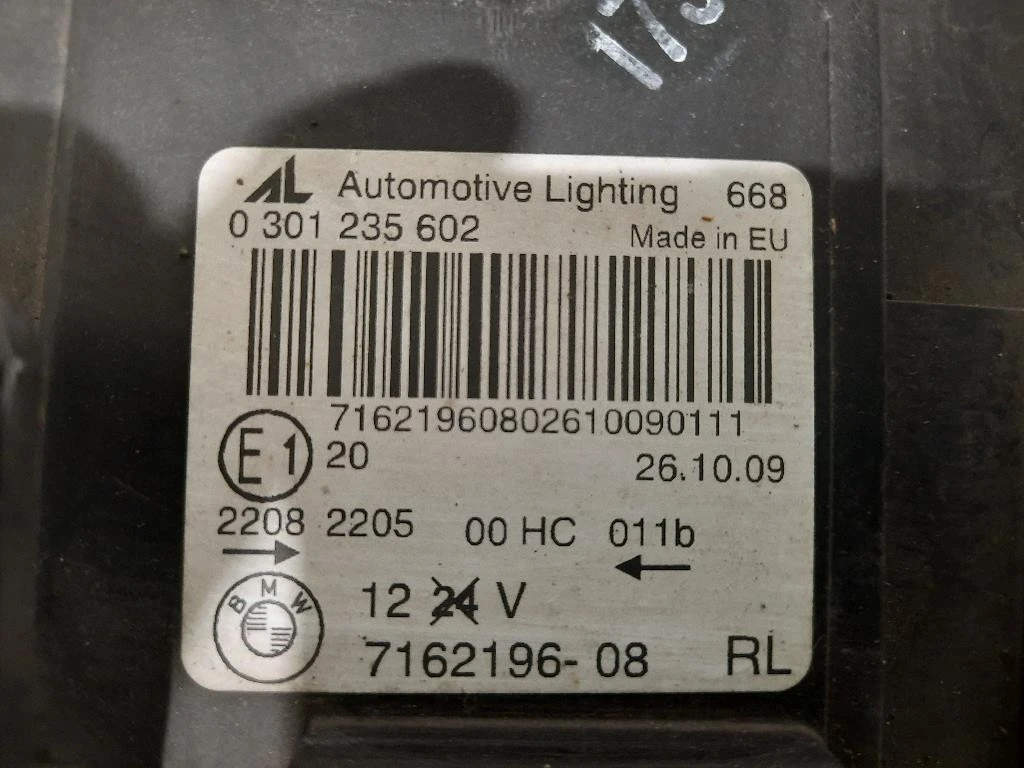 Proiettore ANT DX 0301235602 716219606 E83 Bmw X3 E83 2004