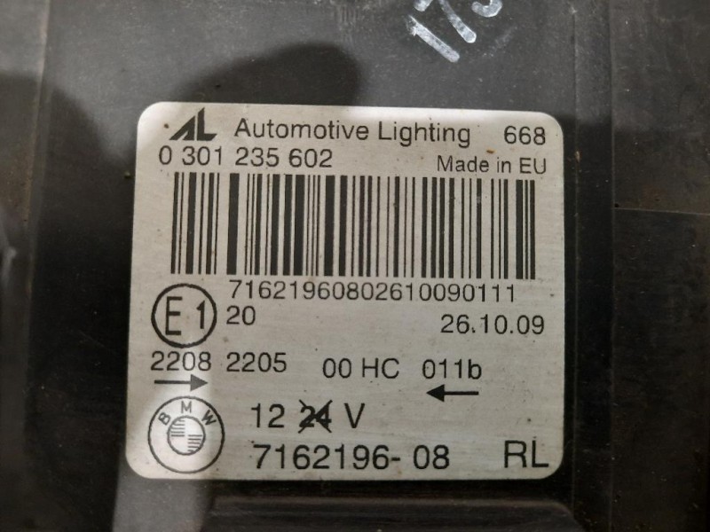 Proiettore ANT DX 0301235602 716219606 E83 Bmw X3 E83 2004