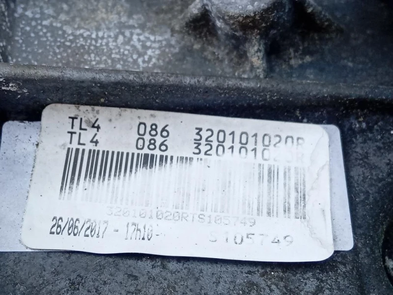 Cambio 6 MARCE MANUALE Renault Mégane IV 2016