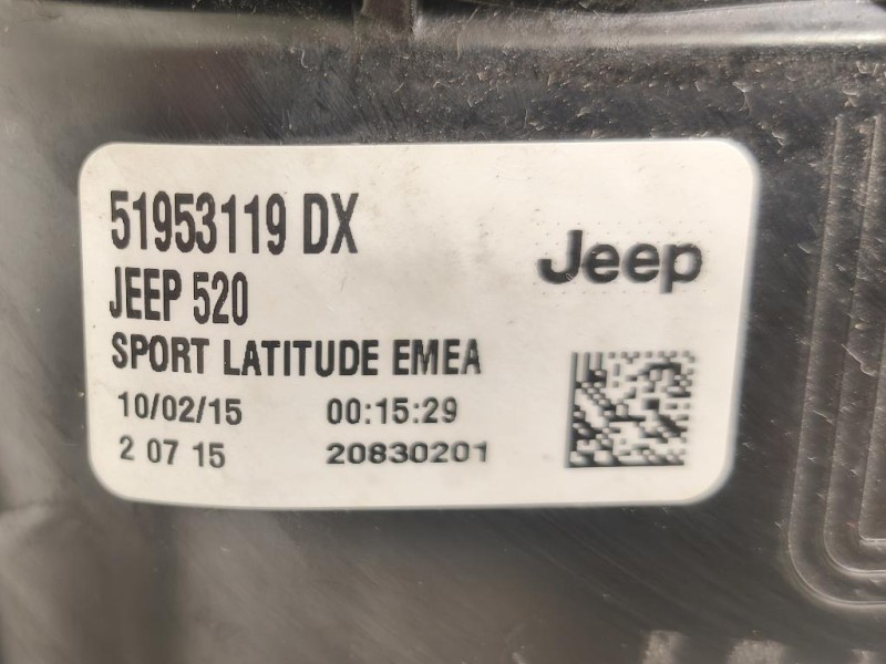 Fanale POST DX 51953119 Jeep Renegade 2015