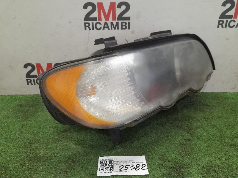 Proiettore ANT DX 63126930206 Bmw X5 E53 2000