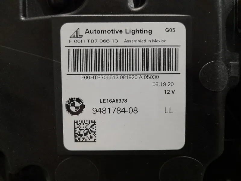 Proiettore ANT DX 9481784 Bmw X5 G05 2018