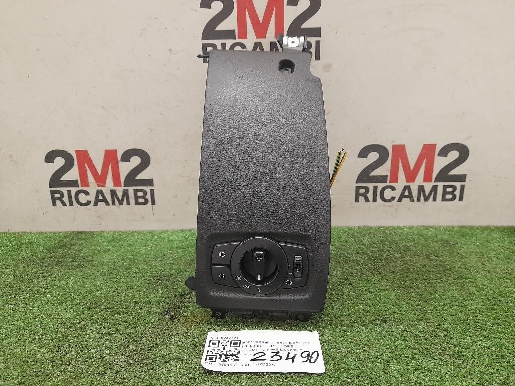 Interruttore Illuminazione 6932794 Bmw Serie 1 E87 Berlina 2005
