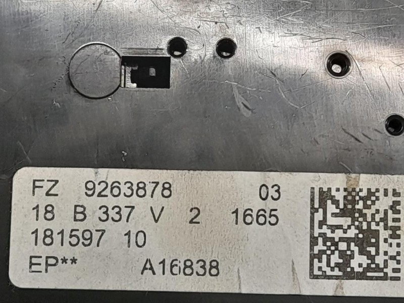 Interruttore Illuminazione 18159710 Bmw Serie 1 F20 Berlina 2012