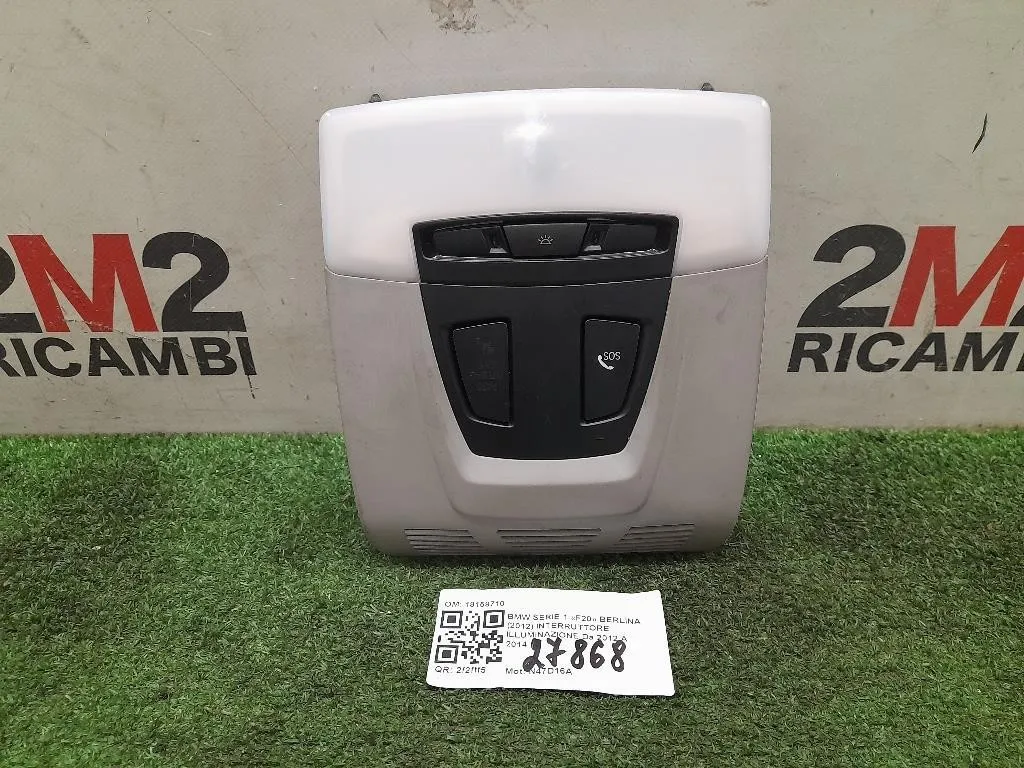 Interruttore Illuminazione 18159710 Bmw Serie 1 F20 Berlina 2012
