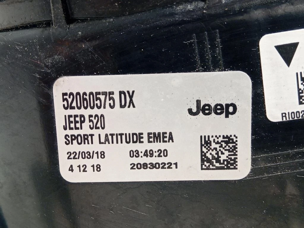 Fanale POST DX 52060575 Jeep Renegade 2018