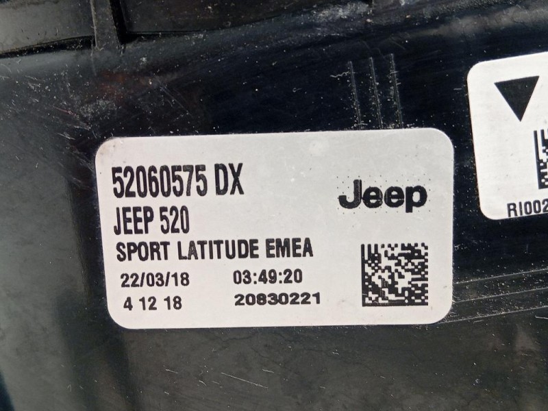 Fanale POST DX 52060575 Jeep Renegade 2018