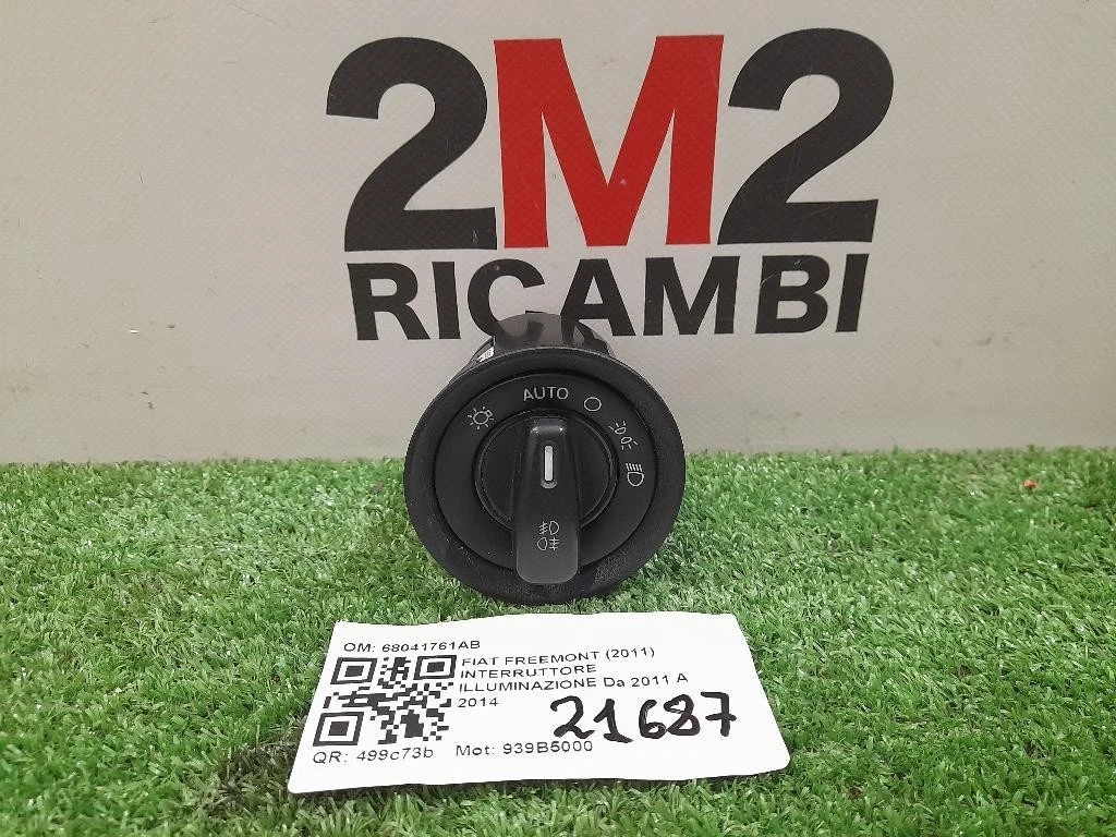 Interruttore Illuminazione 68041761AB Fiat Freemont 2011