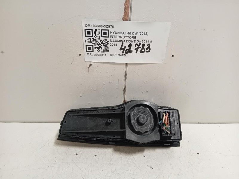 Interruttore Illuminazione 93300-3Z970 Hyundai I40 CW 2012