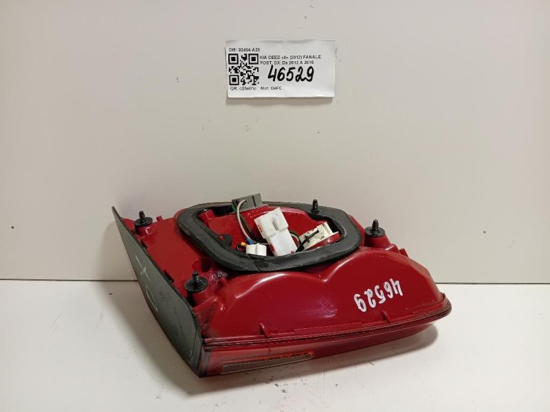 Fanale POST DX 92404-A20 Kia CEED II 2012