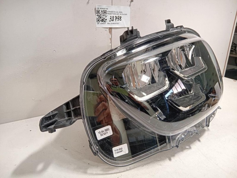 Proiettore ANT DX L90203168 Citroen C3 II 2013