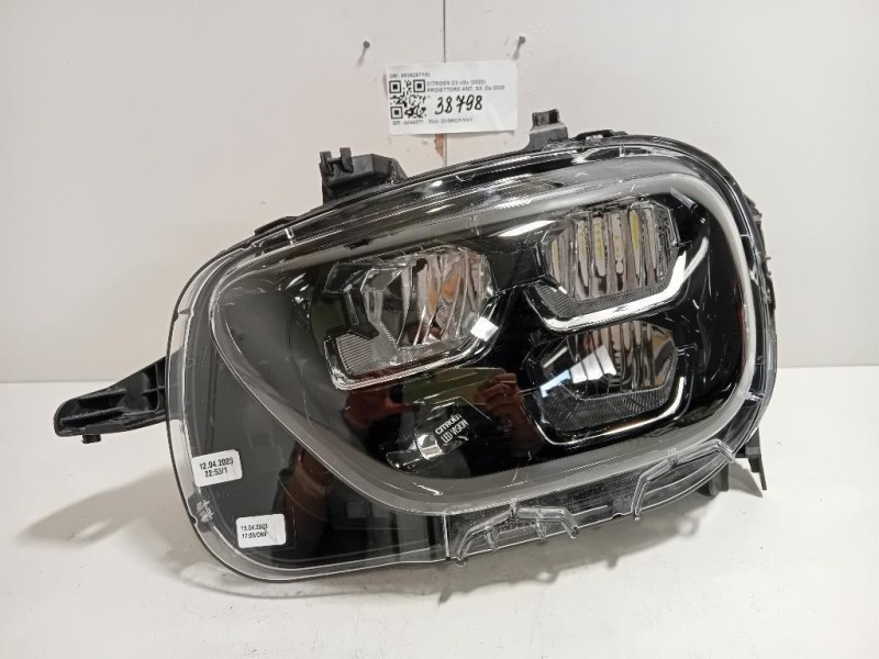 Proiettore ANT DX L90203168 Citroen C3 II 2013