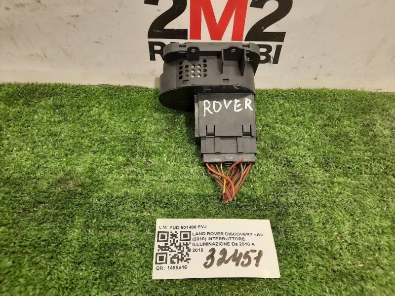 Interruttore Illuminazione YUD 501480 PVJ Land Rover Discovery IV 2010