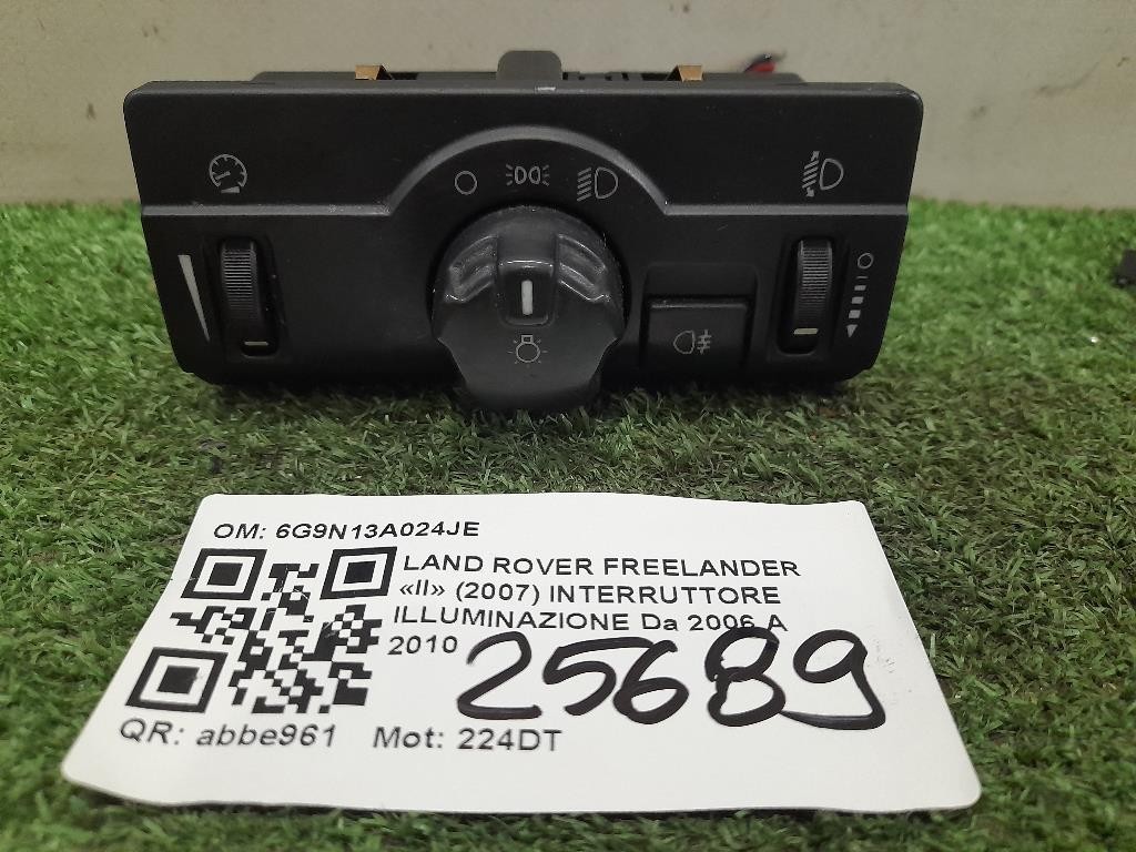 Interruttore Illuminazione 6G9N13A024JE Land Rover Freelander II 2007