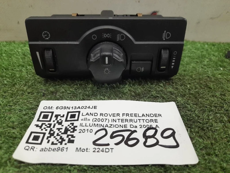 Interruttore Illuminazione 6G9N13A024JE Land Rover Freelander II 2007