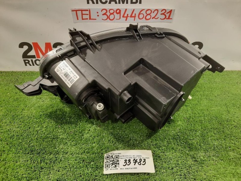 Proiettore ANT DX 9836161580 Citroen C3 III 2020