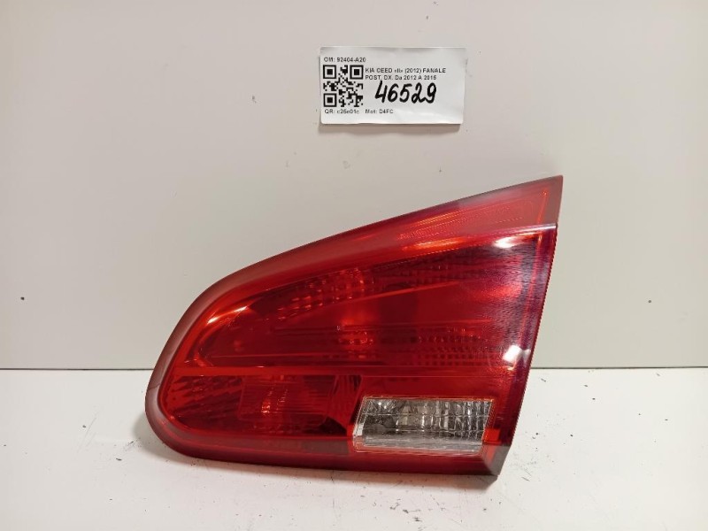 Fanale POST DX 92404-A20 Kia CEED II 2012