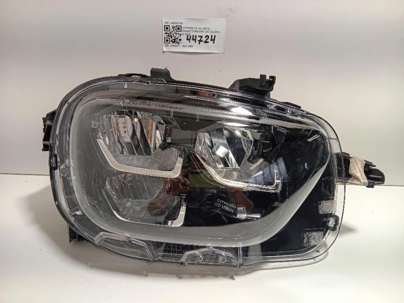 Proiettore ANT DX 9837961580 Citroen C3 Picasso 2013