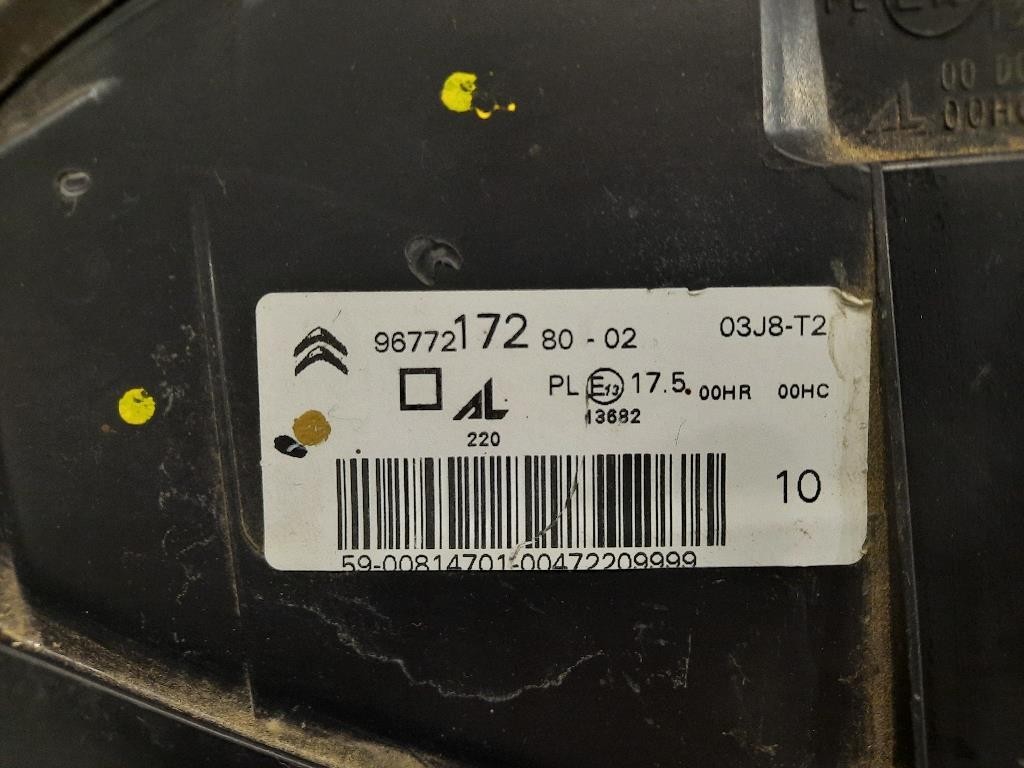 Proiettore ANT DX 9677217280 Citroen C4 Grand Picasso II 2013