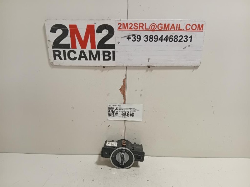 Interruttore Illuminazione A2049053503 Mercedes Classe ML W166 2012