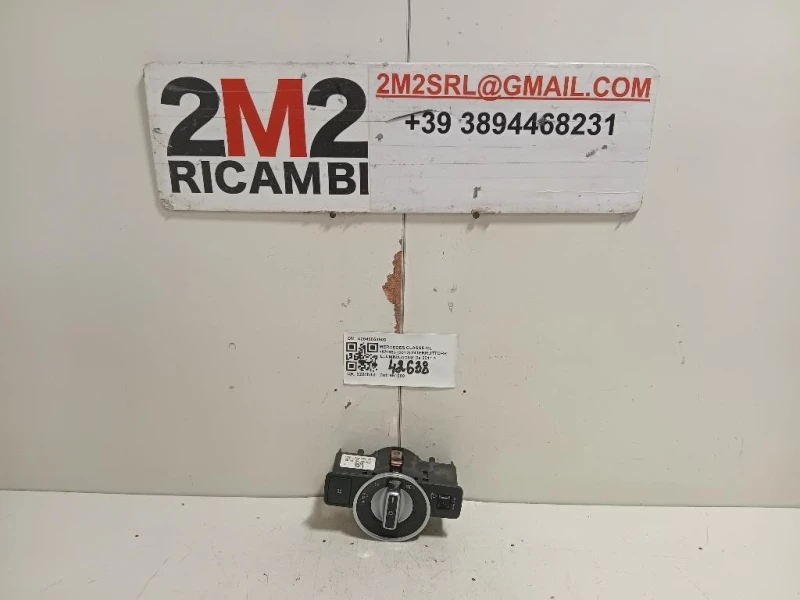 Interruttore Illuminazione A2049053503 Mercedes Classe ML W166 2012