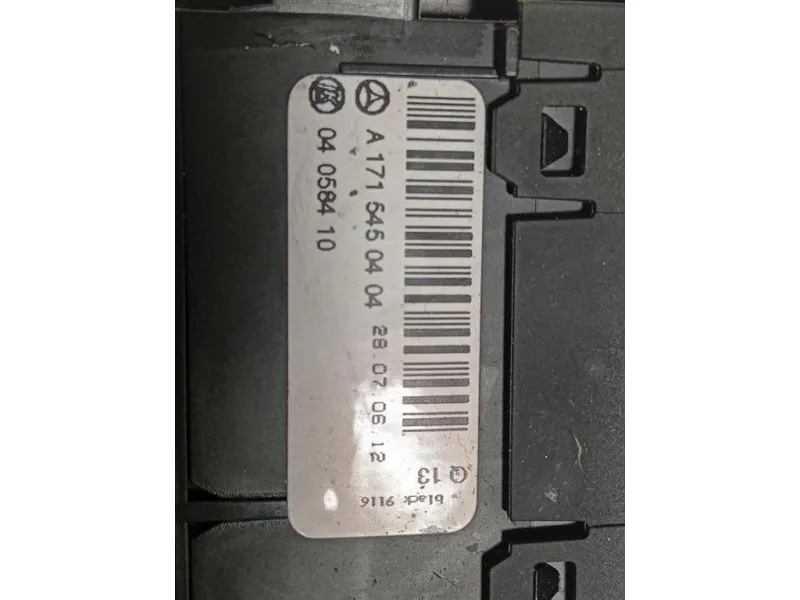 Interruttore Illuminazione A1715450404 Mercedes Classe SLK R171 2004