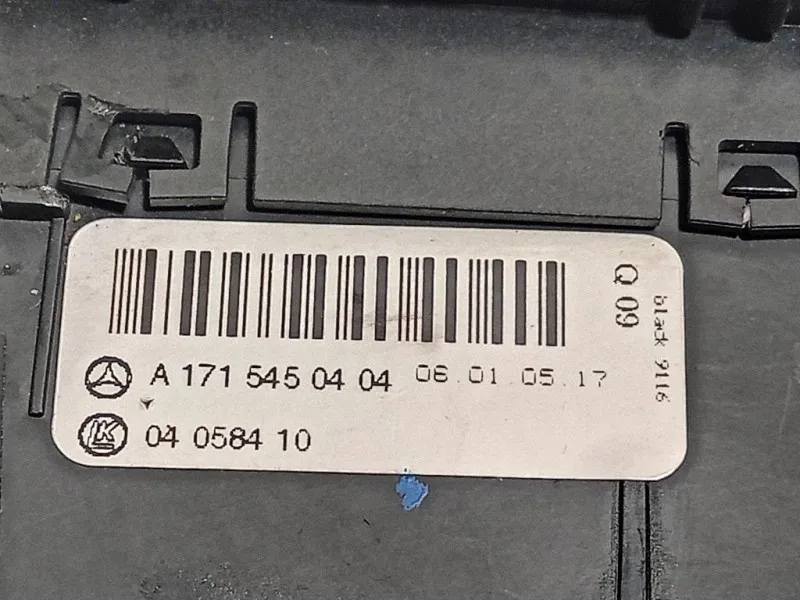 Interruttore Illuminazione 1715450404 Mercedes Classe SLK R171 2004