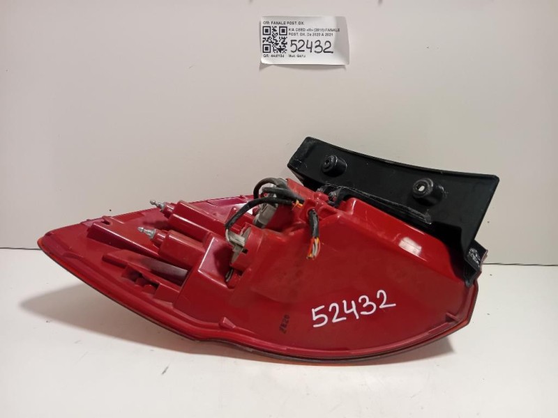 Fanale POST DX FANALE POST DX Kia CEED III 2018