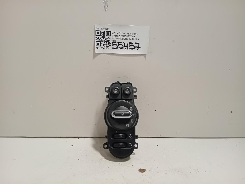 Interruttore Illuminazione 9390257 Mini MINI Cooper F56 2014