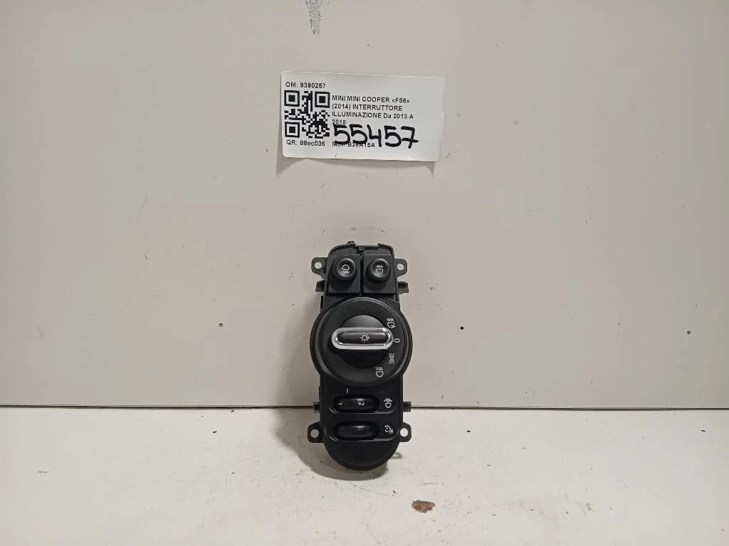 Interruttore Illuminazione 9390257 Mini MINI Cooper F56 2014
