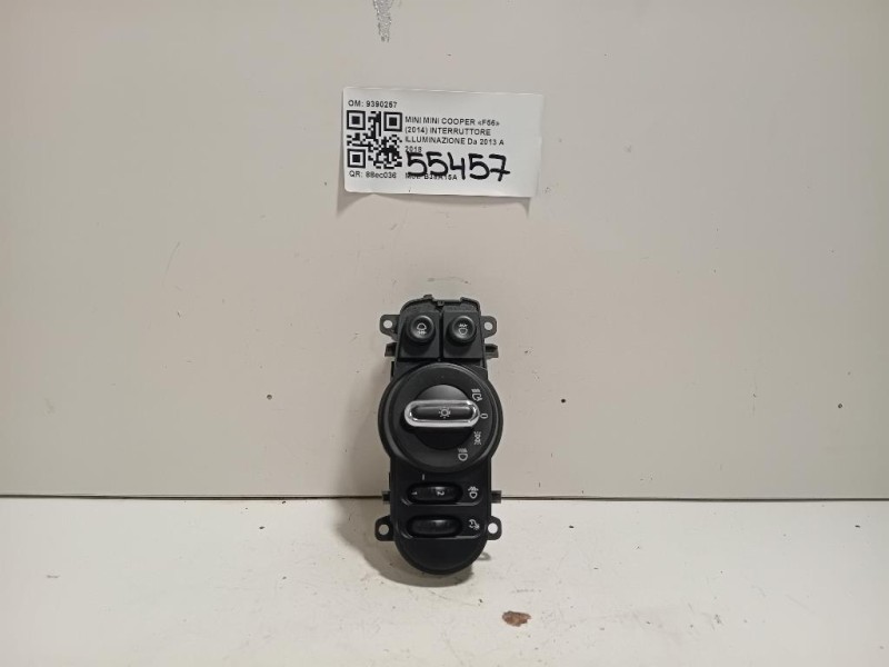 Interruttore Illuminazione 9390257 Mini MINI Cooper F56 2014