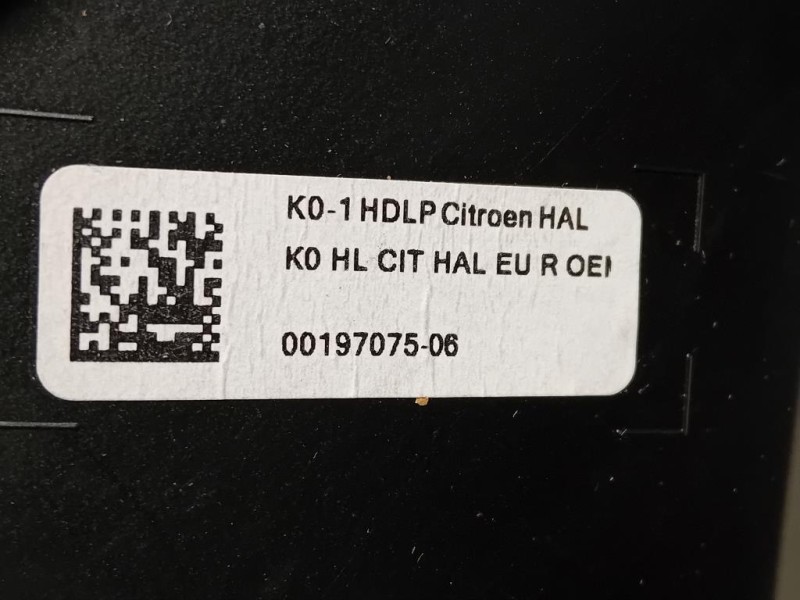 Proiettore ANT DX 00197075-06 Citroen Jumper III 2014