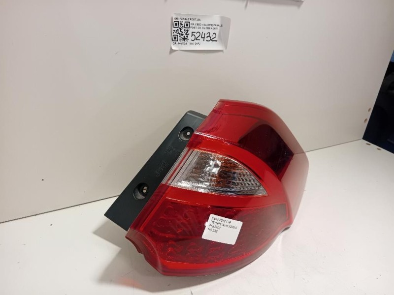 Fanale POST DX FANALE POST DX Kia CEED III 2018