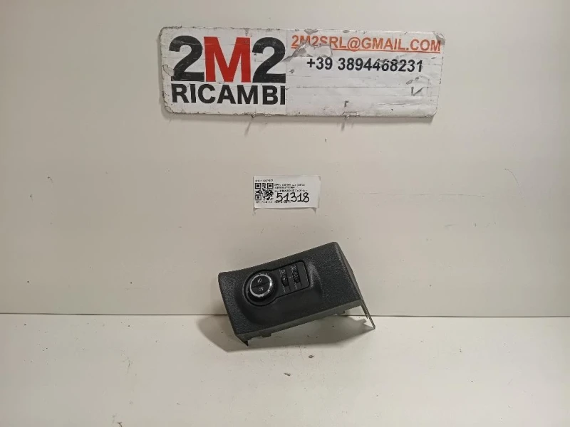 Interruttore Illuminazione 13257557 Opel Astra J 2012