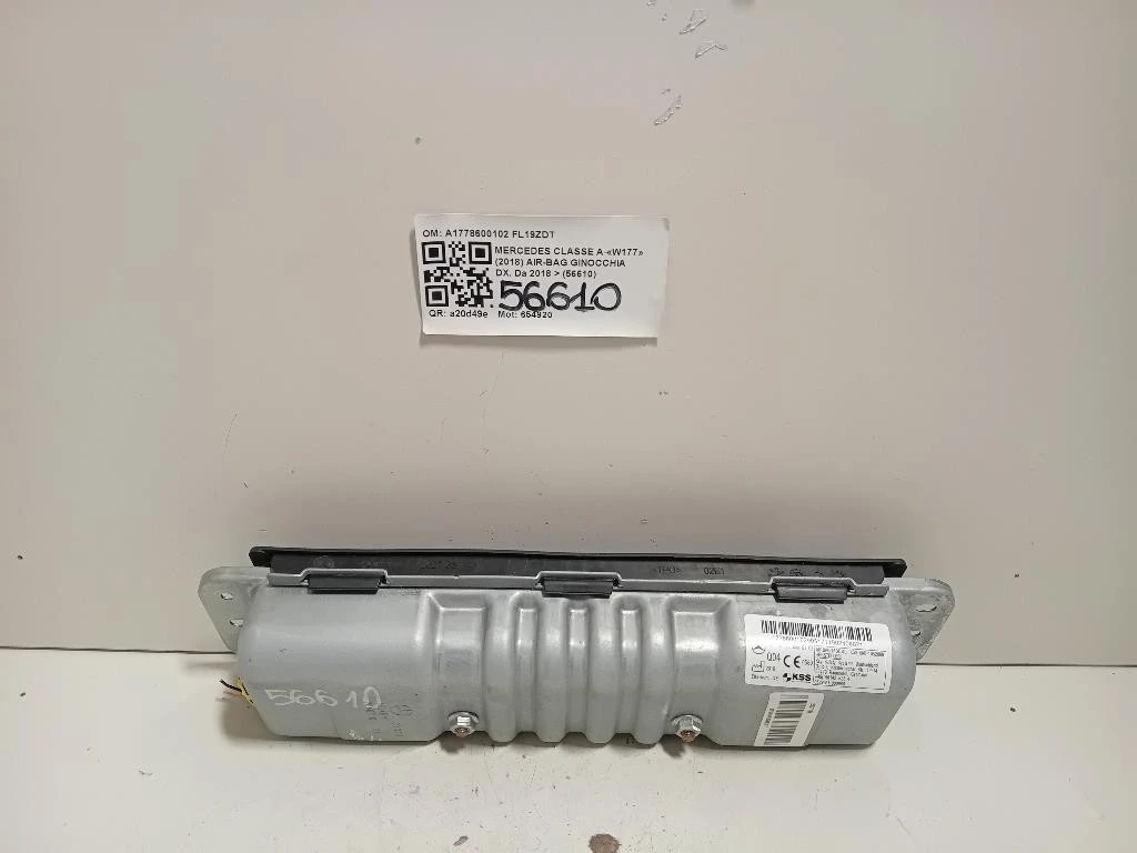Air-bag Ginocchia DX A1778600102 Mercedes Classe A W177 2018