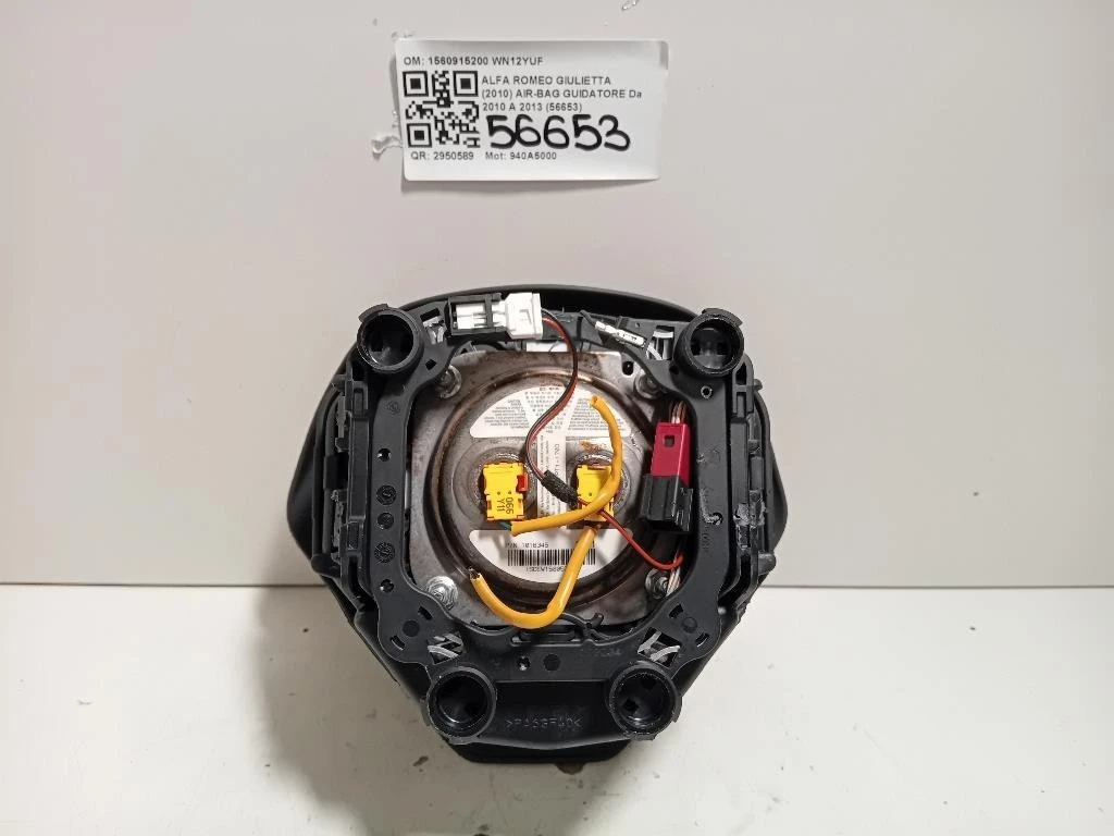 Air-bag Guidatore 1560915200 Alfa Romeo Giulietta 2010