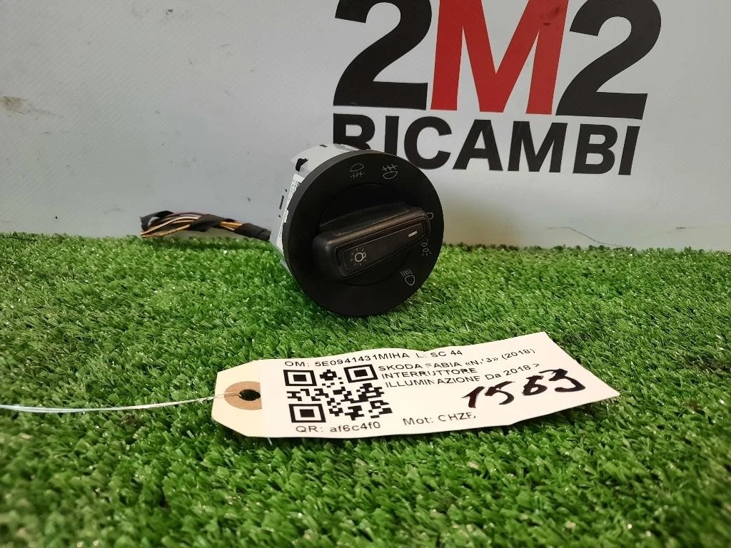 Interruttore Illuminazione 5E0941431MIHA Skoda Fabia NJ3 2018