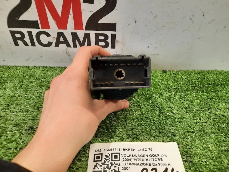 Interruttore Illuminazione 1C0941531A Volkswagen GOLF V 2004