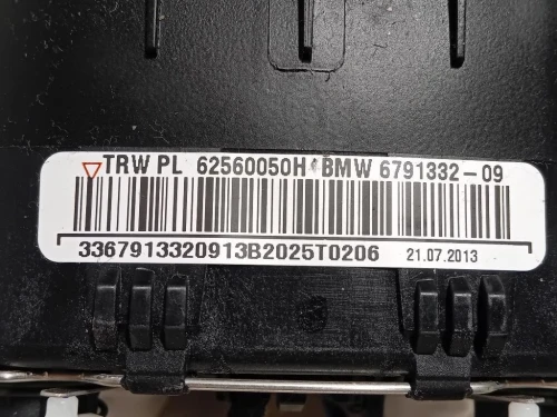 Air-bag Guidatore 62560050H Bmw Serie 1 F20 Berlina 2012