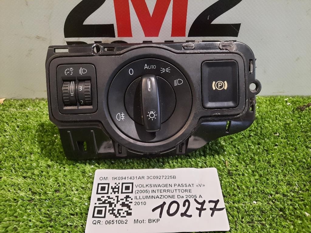 Interruttore Illuminazione 1K0941431AR 3C0927225B Volkswagen Passat V 2005