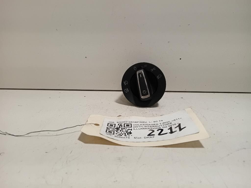 Interruttore Illuminazione 5G0941431BFWZU Volkswagen T-roc 2017