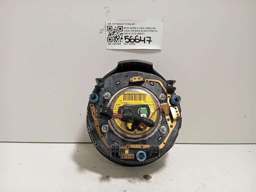 Air-bag Guidatore 607384400 Bmw Serie 5 E60 Berlina 2004