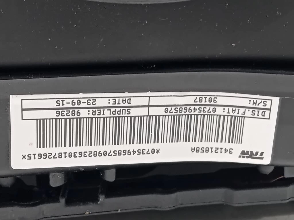 Air-bag Guidatore 07354968570 Fiat Doblò III 2015