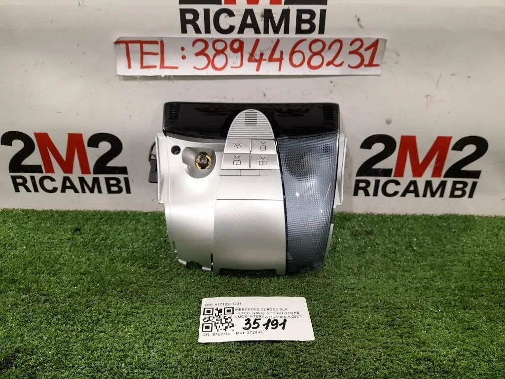 Interruttore LUCE Interna A1718201401 Mercedes Classe SLK R171 2004