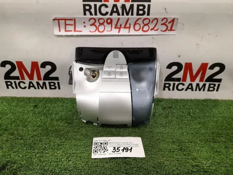 Interruttore LUCE Interna A1718201401 Mercedes Classe SLK R171 2004