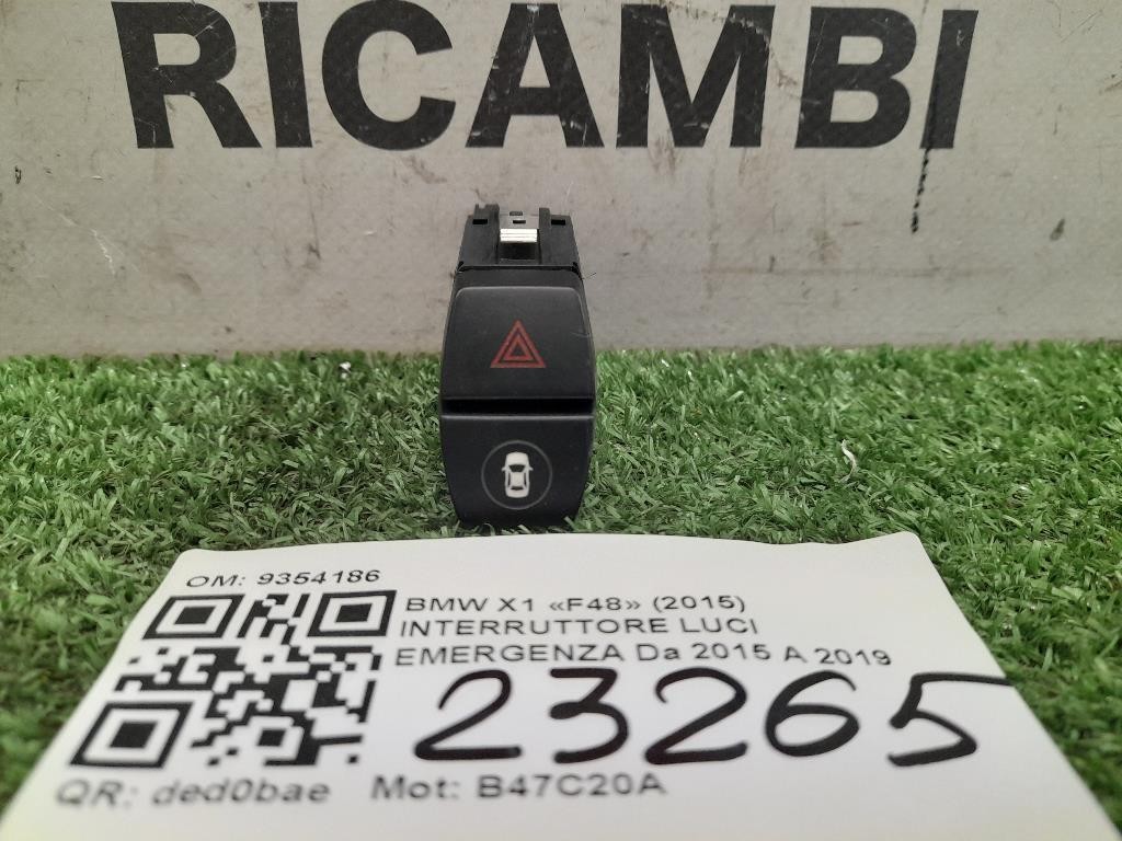 Interruttore LUCI Emergenza 9354186 Bmw X1 F48 2015